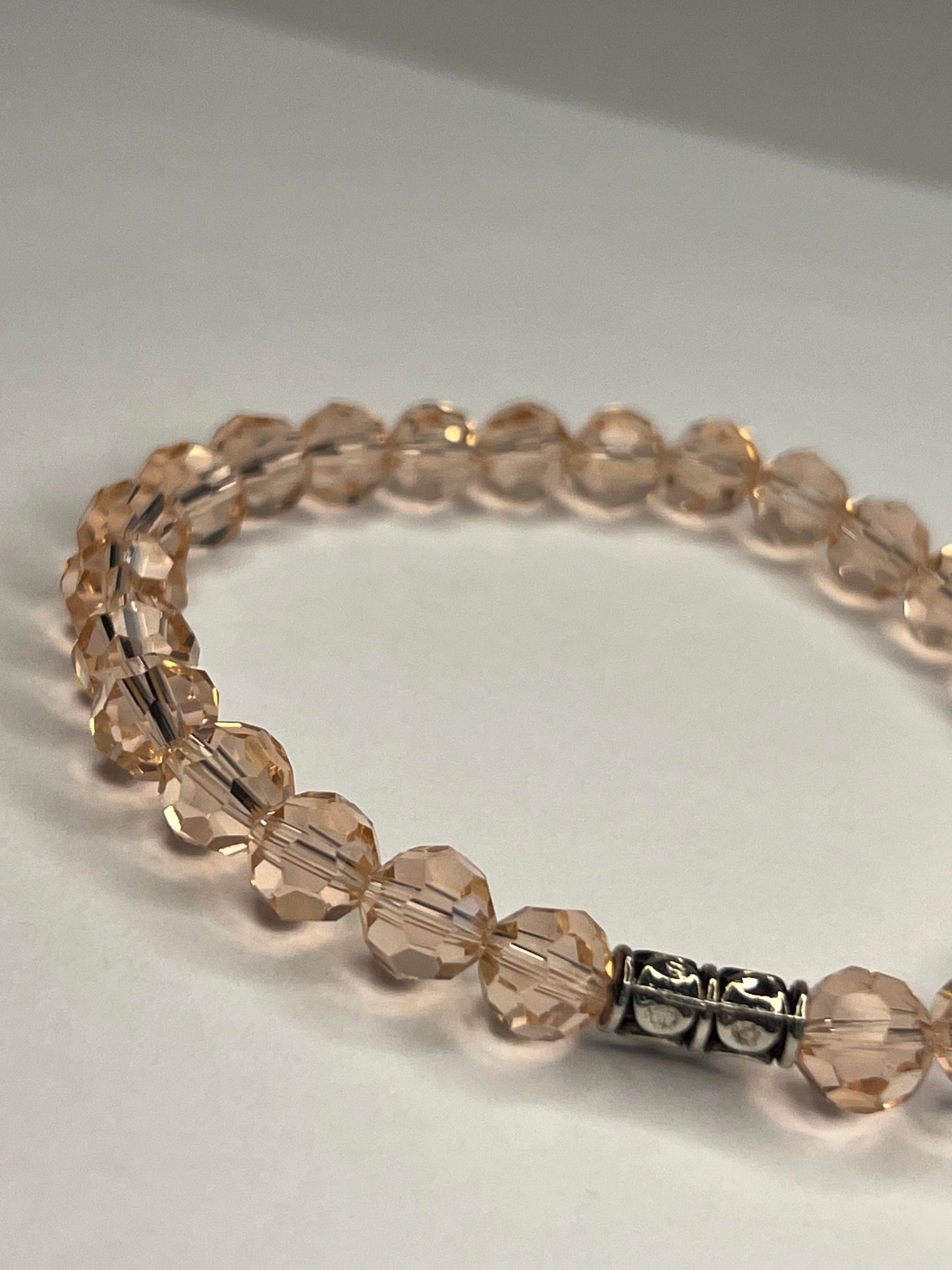 Pink Crystal with steel