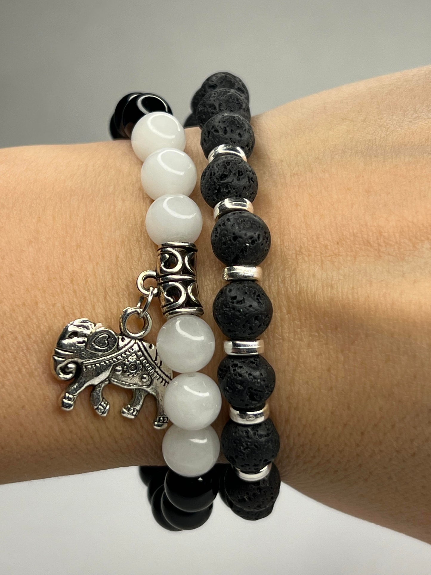 Lava Stone with Steel