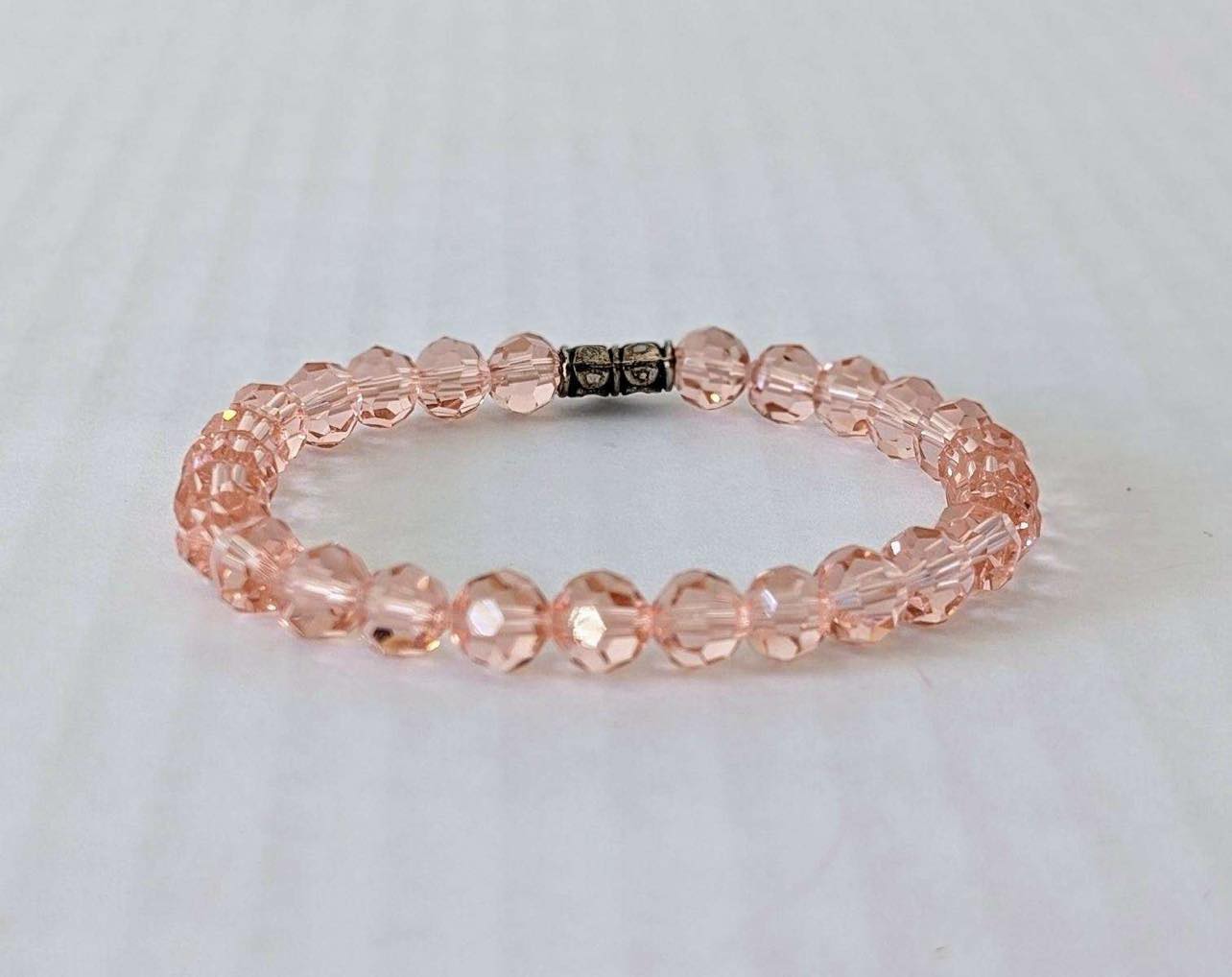 Pink Crystal with steel