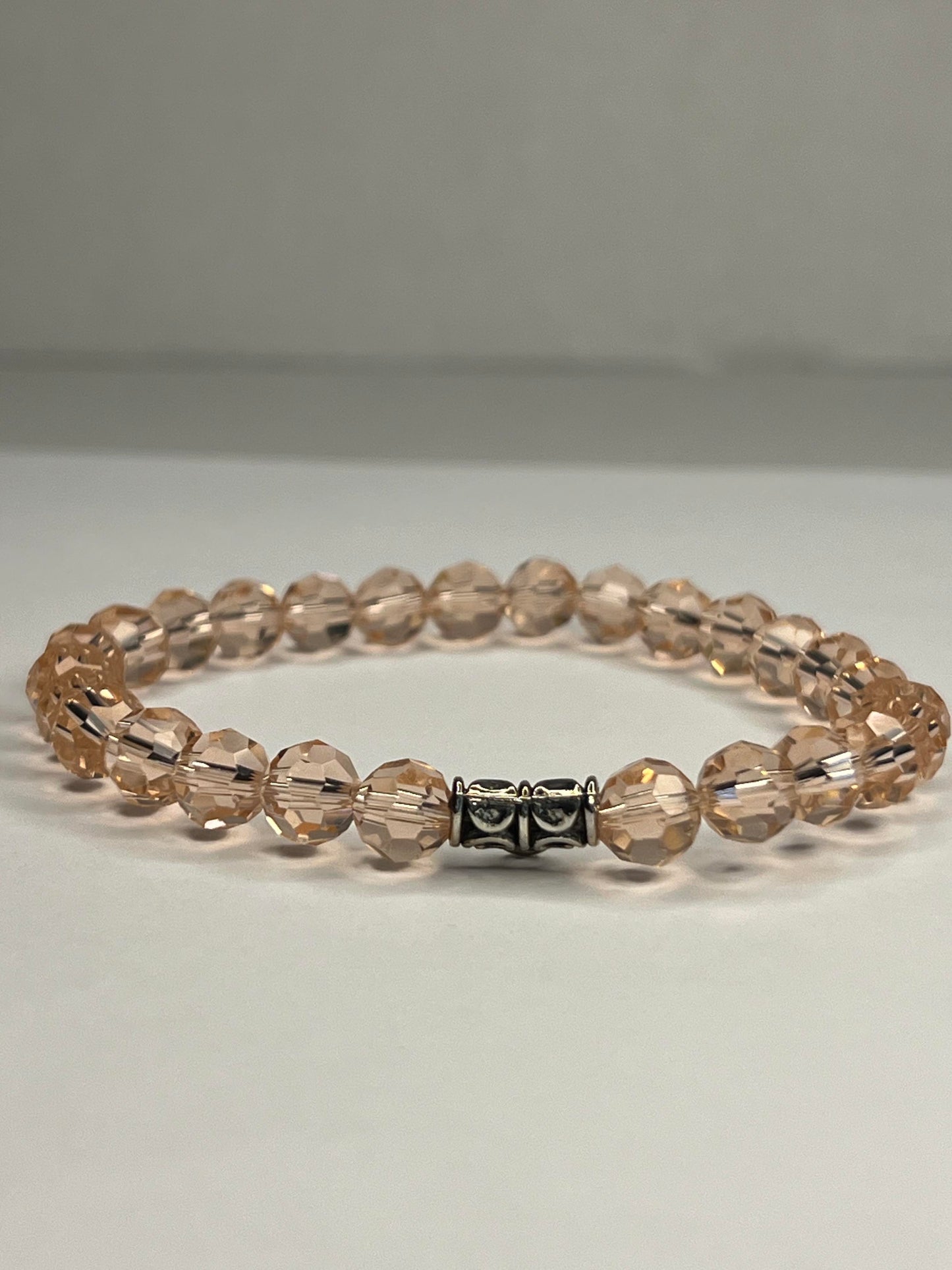 Pink Crystal with steel