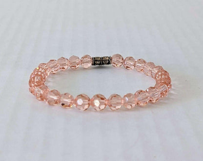 Pink Crystal with steel